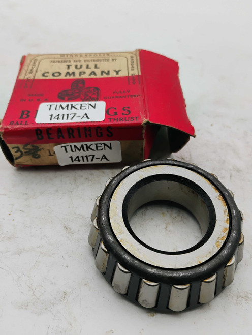 Timken 14117-A Tapered Roller Bearing Cone NOS Made in USA. Shop vintage car parts at ocpnw.com!