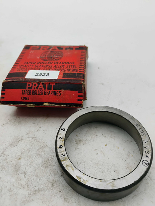 Pratt 2523 Tapered Roller Bearing Cup NOS Made in USA. Shop vintage car parts at ocpnw.com! Pratt 2523 Tapered Roller Bearing Cup NOS Made in USA. Shop vintage car parts at ocpnw.com!