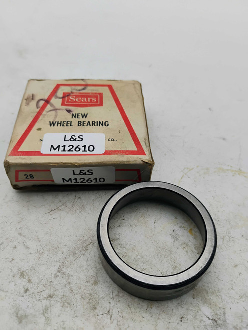 L&S M12610 Tapered Roller Bearing Cup NOS Made in USA. Shop vintage car parts at ocpnw.com! L&S M12610 Tapered Roller Bearing Cup NOS Made in USA. Shop vintage car parts at ocpnw.com!