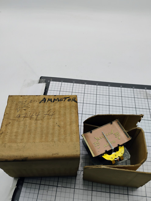 1942 Plymouth Mopar 974474 Ammeter Gauge NOS Made in USA 1942 Plymouth Mopar 974474 Ammeter Gauge NOS Made in USA
