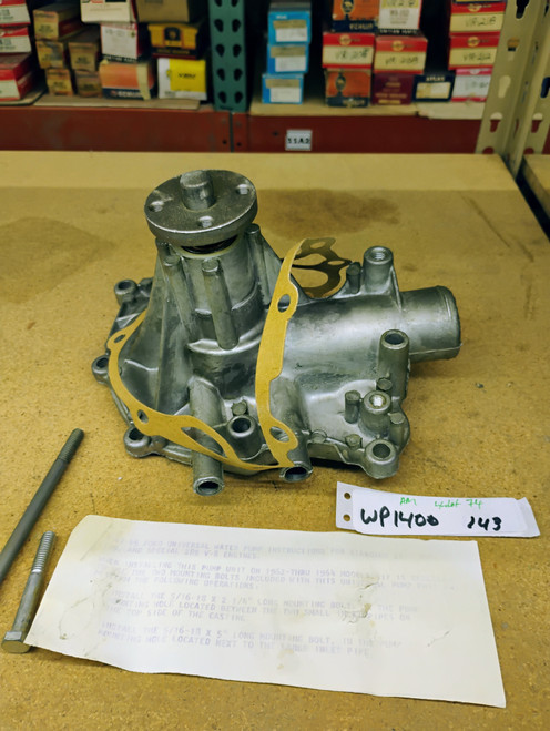 Ford 1963 1964 AfterMarket Rebuilt Airtex Water Pump AW819 Ford 1963 1964 AfterMarket Rebuilt Airtex Water Pump AW819