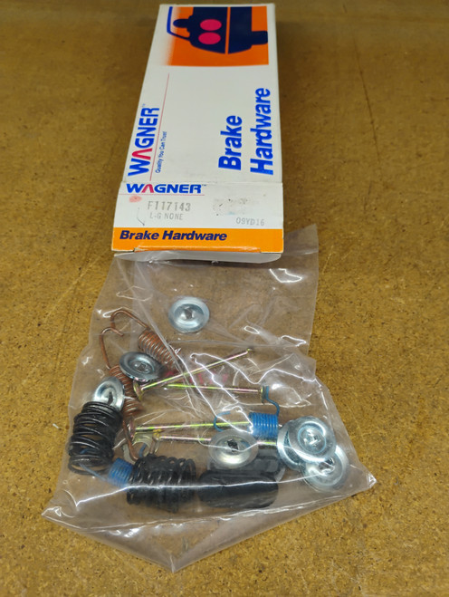 87-90 fits Nissan Sentra Pulsar NX Front Disc Hardware F117143 H17163