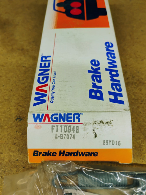 Wagner F110948 Brake Hardware Kit Rear 1983-1987 Renault Alliance Encore NOS