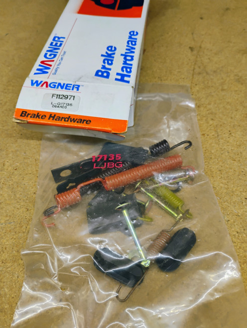 Wagner F112971 Brake Hardware Kit Rear 1984-1995 Honda Civic CRX NOS