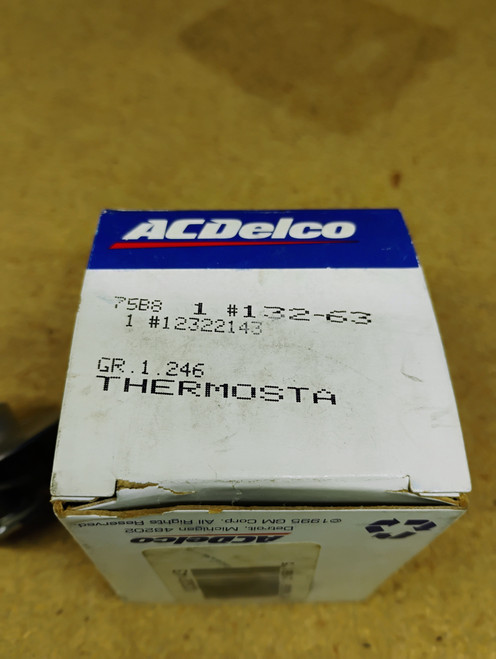 ACDelco 12322143 Thermostat OEM Made in USA 132-63