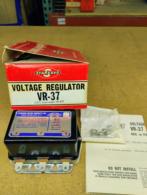 Standard VR37 Voltage Regulator NORS Made in USA Standard VR37 Voltage Regulator NORS Made in USA
