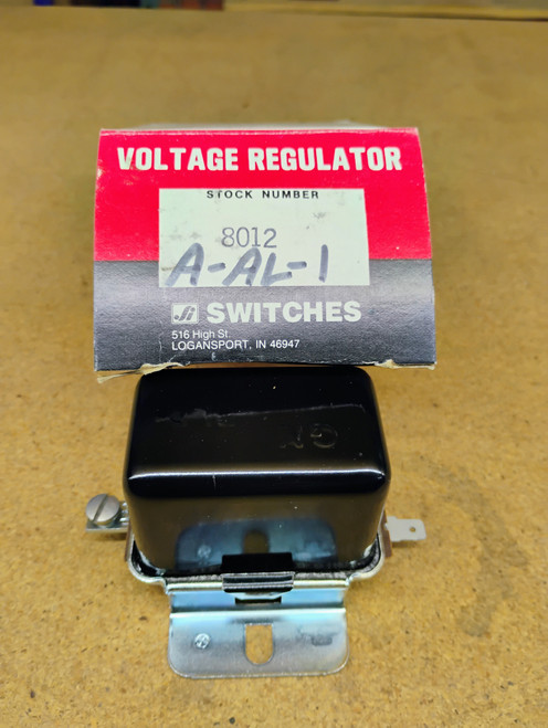 Ji Switches 8012 Voltage Regulator NORS Made in USA A-AL-1