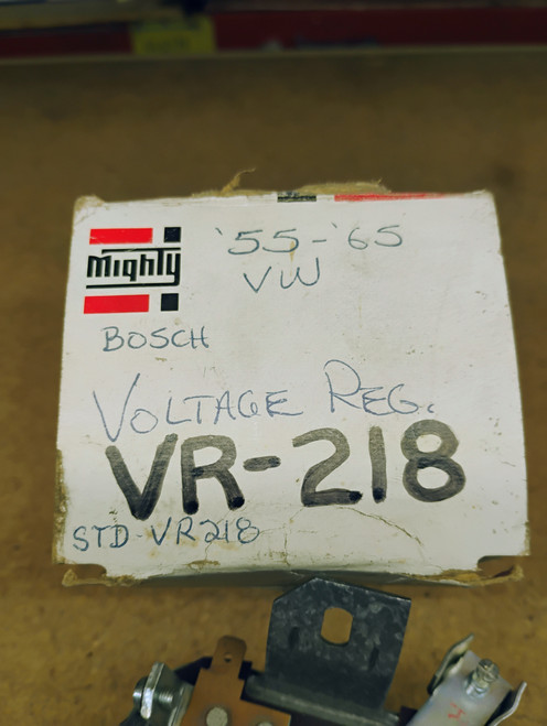 Standard VR218 Voltage Regulator 6V Neg. Gnd NORS Made in USA