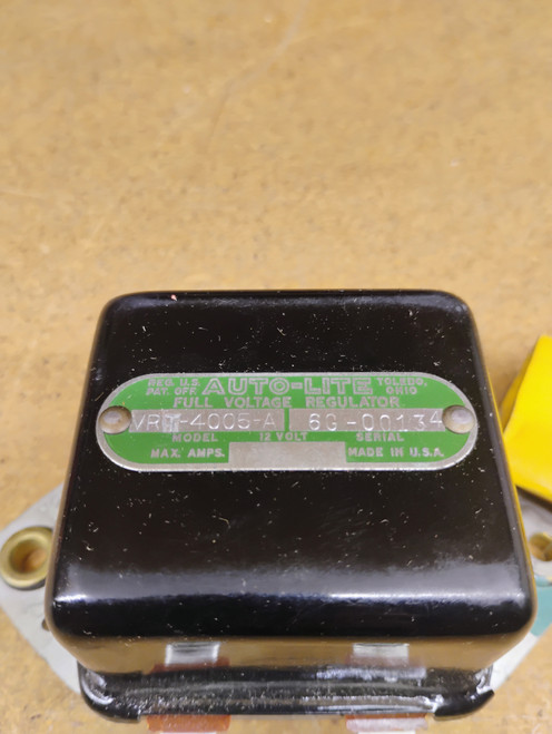 AutoLite VRT-4005A Regulator Voltage NOS Made in USA