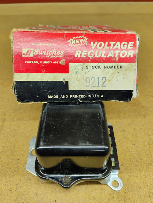 Ji Switches 9212 Voltage Regulator Rebuilt Made in USA