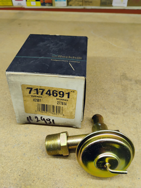 Rockhill 7174691 Heater Valve NORS Made in USA Rockhill 7174691 Heater Valve NORS Made in USA