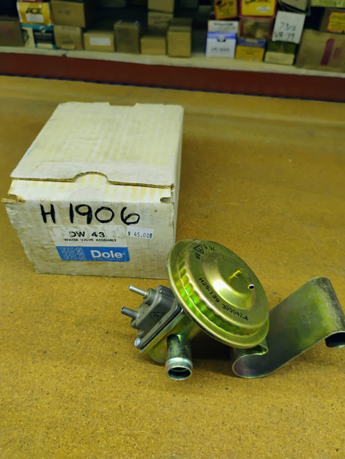 Dole DW43 Heater Valve NORS Made in USA Dole DW43 Heater Valve NORS Made in USA