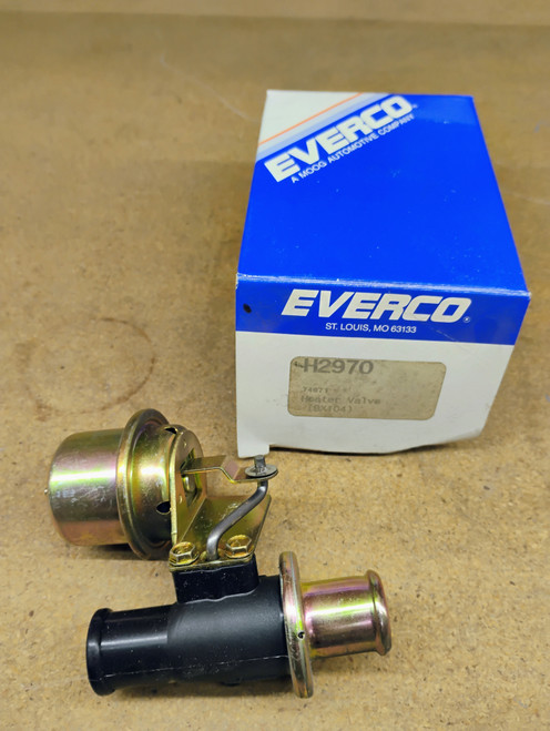 Everco H2970 Heater Valve 1977-1980 Ford Lincoln Mercury NORS