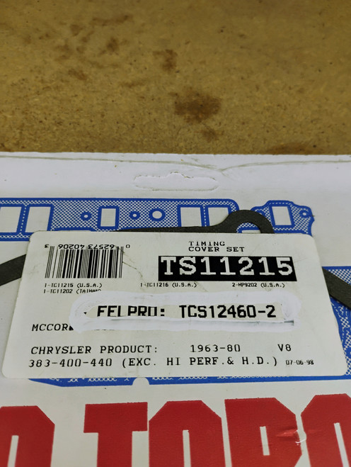 ROL Pro-Torque TS11215 Timing Cover Gasket Set NORS Made in USA