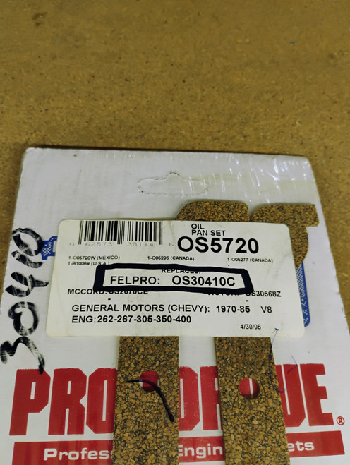 ROL Pro-Torque OS5720 Oil Pan Gasket Set NORS Made in USA