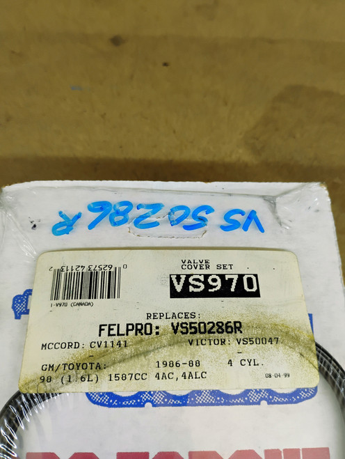 ROL Pro-Torque VS970 Valve Cover Gasket Set NORS Made in USA