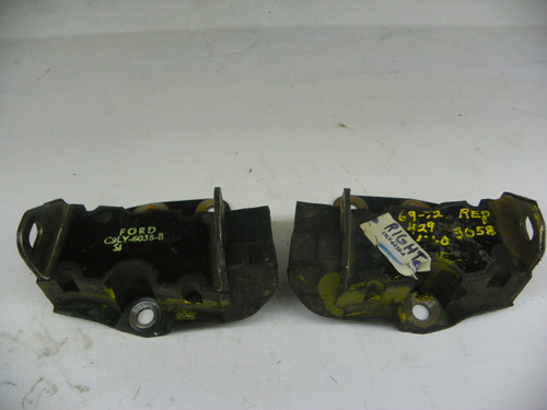 Ford C9LY-6038-A and C9LY-6038-B Motor Mounts for 1969-1970 Mustang Boss 429 restoration