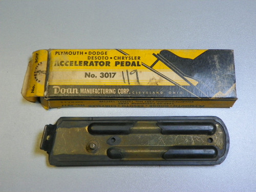 Doan 3017 Accelerator Pedal 1949-1952 Plymouth Dodge DeSoto Chrysler NORS