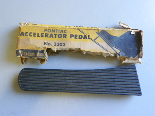 Doan 3303 Accelerator Pedal 1941-1950 Pontiac Torpedo Streamliner Chieftain NORS img 1