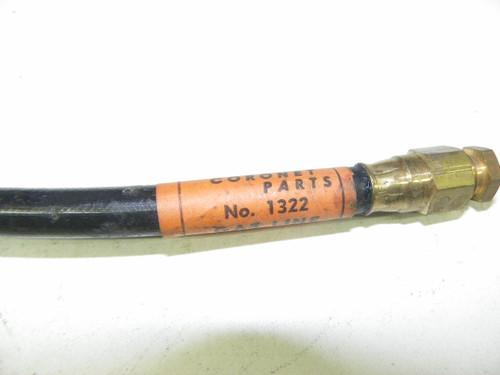 Coronet 1322 Fuel Line 1960-1961 Plymouth Valiant Savoy Belvedere 6-Cyl NOS