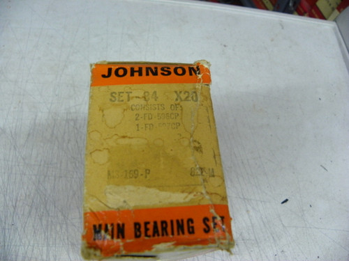 SET-84 X20 Johnson Engine Bearings