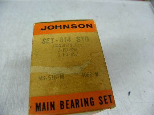 SET-614 STD Johnson Engine Bearings