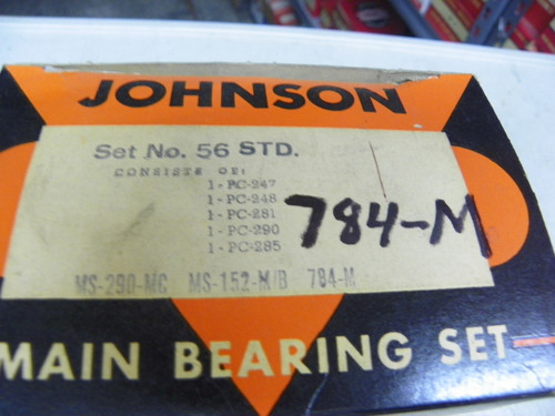 SET-56 STD Johnson Engine Bearings