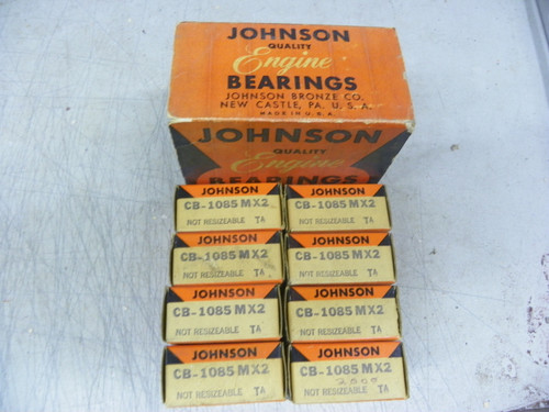 Johnson Engine Bearings CB1085MX2 CB-1085M X2