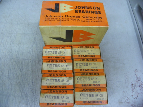 Johnson Engine Bearings OE755APX1 OE-755AP X1
