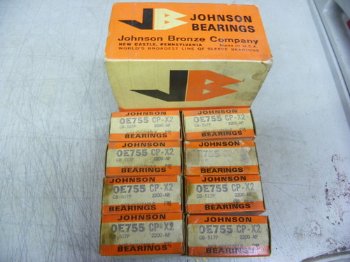Johnson Engine Bearings OE755APX2 OE-755AP X2