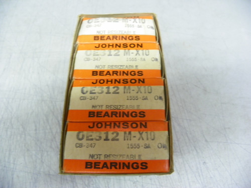 Johnson OE-312M X10 .010 connecting rod bearings for 1954-1957 GMC Truck V8 engine restoration