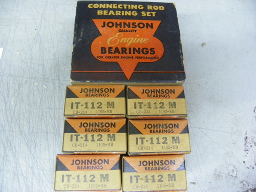 Johnson Engine Bearings IT112M IT-112M