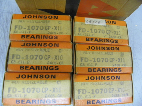 Johnson Engine Bearings FD1070CPX10 FD-1070CP X10