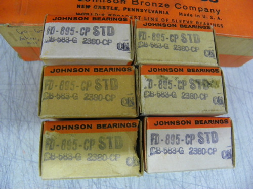 Johnson Engine Bearings FD895CPSTD FD-895CP STD