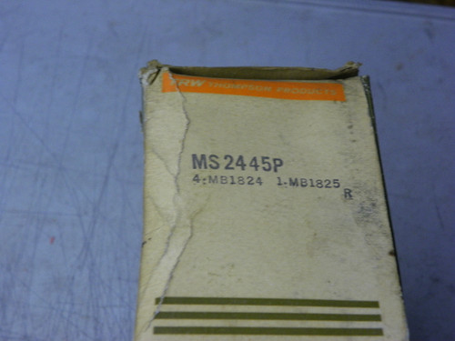 TRW MS2445P STD Standard Main Bearing Set for 1958-1963 Ford Mercury Edsel 332 352 390 V8 restoration.