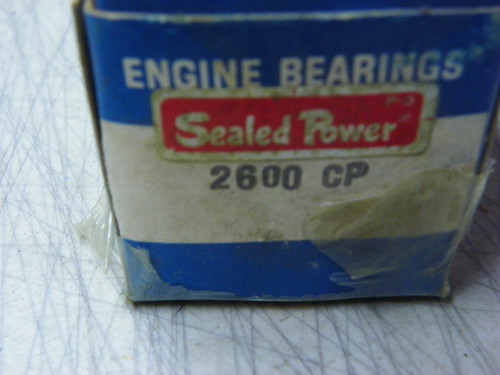 Sealed Power 2600CP (2600APA) Connecting Rod Bearing Set (8) for Ford 289 302 5.0L V8.