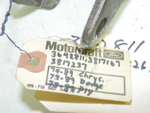 OEM 3642811 Front Left Motor Mount (Doan 2326) for 1973-1974 Mopar 318 340 360 restoration.