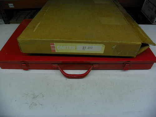 Carter 27-317 A/C Service Master Tool Set with Automotive Repair Manual NOS.