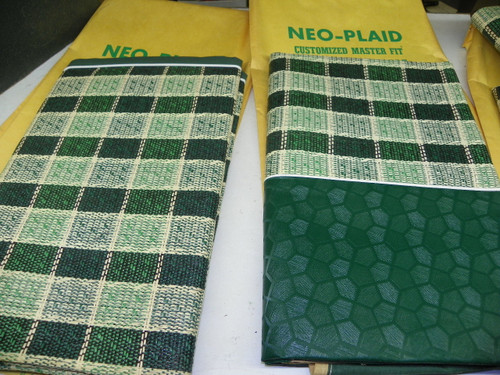 After-Fit NEO-PLAID Seat Cover Set for 1956 Dodge Lancer Tudor restoration. - Image 9