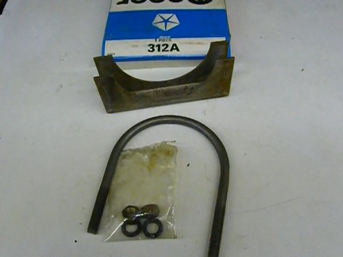 Mopar 312A U-Bolt Kit for 1937-1959 Chrysler, Dodge and Plymouth leaf spring restoration. - Image 2