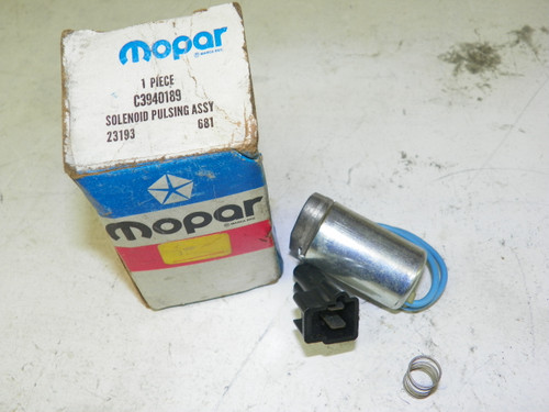 Mopar C3940189 Solenoid Pulsing Assy for 1982-84 Dodge Chrysler 318 restoration. - Image 1