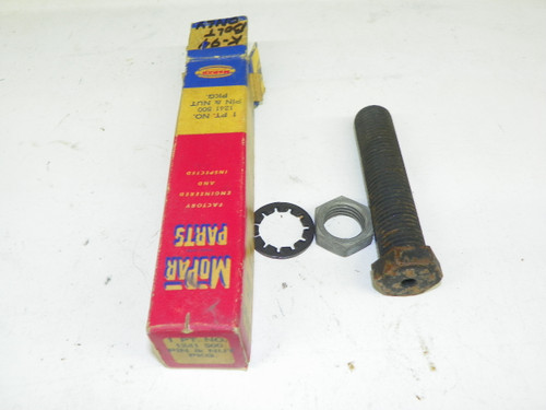Mopar 1241500 Lower King Pin/Nut Package for 1940-1953 Chrysler Dodge DeSoto restoration. - Image 1