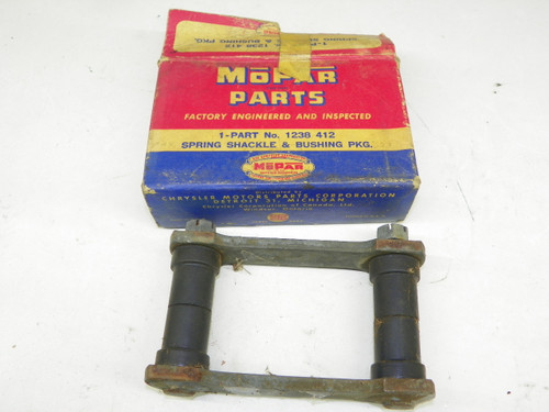 Mopar 1238412 Spring Shackle Kit for 1941-1952 Dodge DeSoto restoration. - Image 1