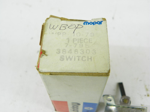 Mopar 3846303 Blower Motor Switch for 1975-1983 Chrysler Dodge Plymouth restoration. - Image 2