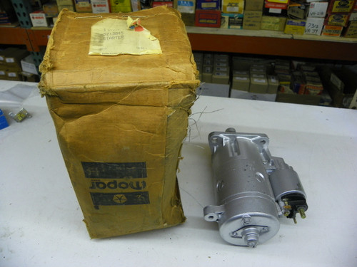 Mopar 5213045 Starter for Dodge Plymouth 1979-87 2.2L 4-Cyl restoration. - Image 1