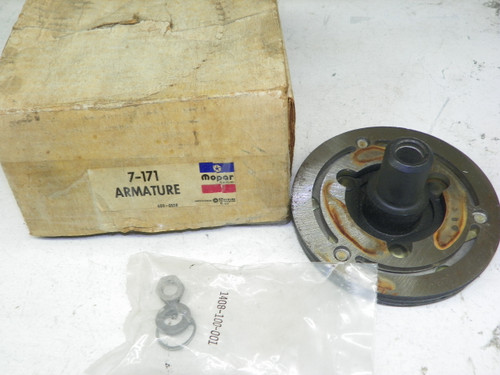 Mopar 7-171 A/C Compressor Clutch Armature for Chrysler Dodge Plymouth restoration. - Image 1