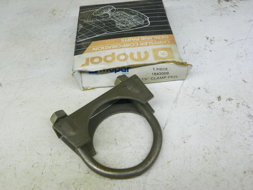 Mopar 1843009 Exhaust Clamp for Dodge Chrysler Plymouth restoration. - Image 1