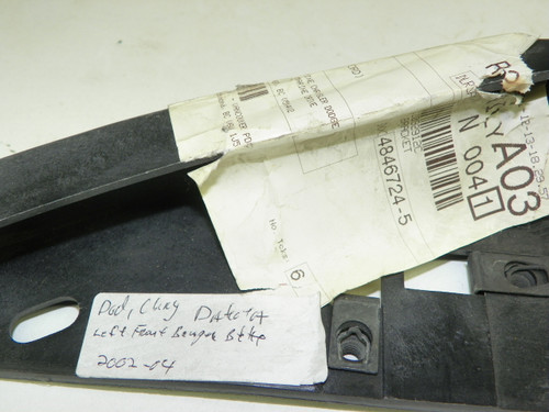 Mopar 4846724 Left Front Bumper Bracket for 2002-2004 Dodge Dakota restoration. - Image 2