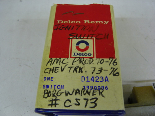 Delco Remy D1423A Ignition Switch for 1970-76 AMC and 1973-76 Chevy Truck restoration - Image 2