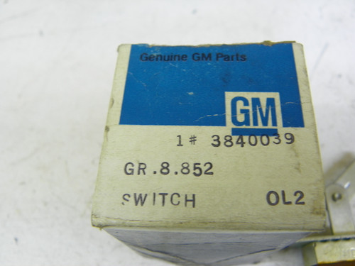 GM 3840039 Switch for Chevrolet Buick Pontiac Oldsmobile restoration. - Image 2